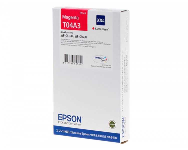 Ink-jet epson wf-c8190 / wf-c8690 xxl magenta