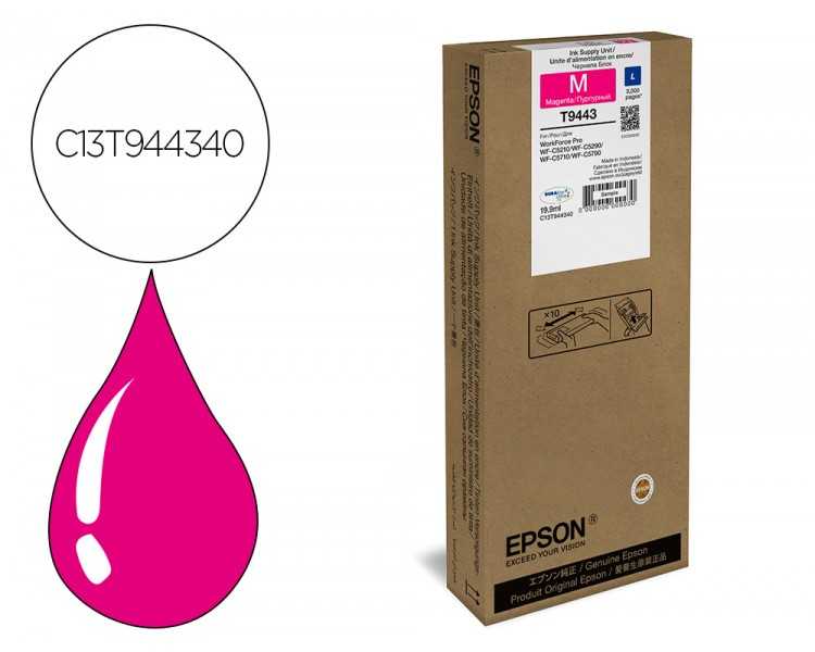 Ink-jet epson wf-c5xxx series ink l magentaá 3000