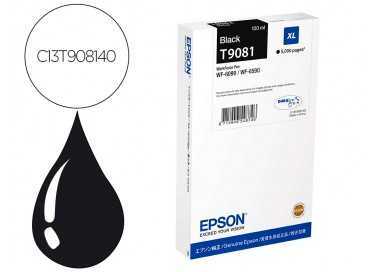 Ink-jet epson wf-6590dwf/wf-6090dw negro xl