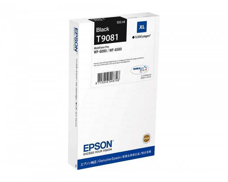 Ink-jet epson wf-6590dwf/wf-6090dw negro xl