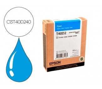 Ink-jet epson ultrachrome xd2 cian t40d240 sc-t3100/sc-t5100 50 ml