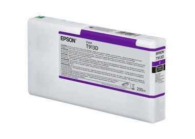 Ink-jet epson t913d violet ink 200ml