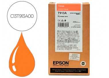 Ink-jet epson t913a orange ink 200ml