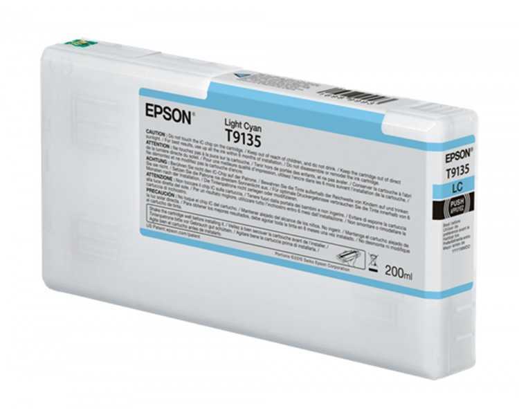 Ink-jet epson t9135 light cian ink 200ml