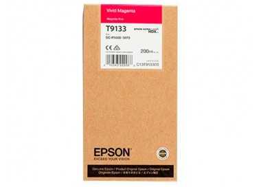 Ink-jet epson t9133 vivid magenta ink 200ml
