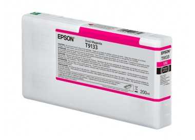 Ink-jet epson t9133 vivid magenta ink 200ml
