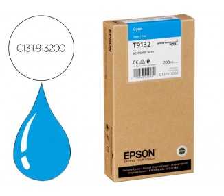 Ink-jet epson t9132 cian ink 200ml