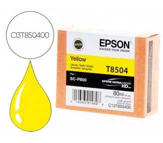 Ink-jet epson surecolor sc-p800 amarillo