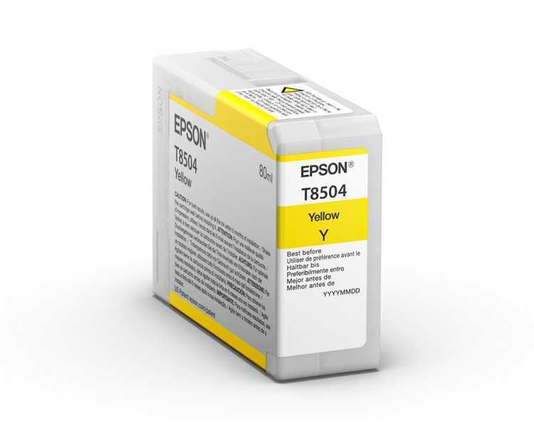 Ink-jet epson surecolor sc-p800 amarillo