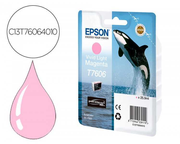Ink-jet epson surecolor sc-p600 magenta vivo claro