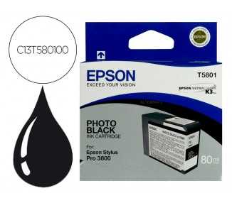 Ink-jet epson stylus pro-3800/3880 negro photo (80ml)