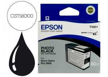 Ink-jet epson stylus pro-3800/3880 negro photo (80ml)
