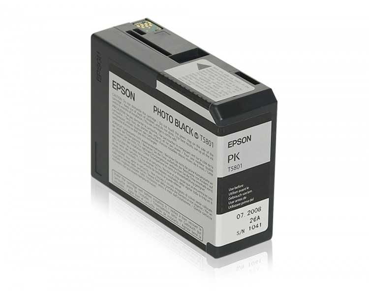 Ink-jet epson stylus pro-3800/3880 negro photo (80ml)