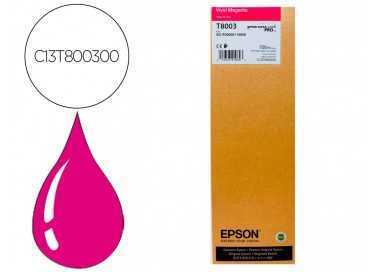 Ink-jet epson singlepack vivid magenta t800300 ultrachrome pro 700ml
