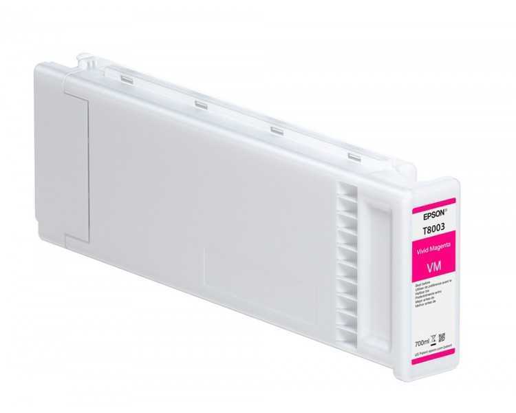 Ink-jet epson singlepack vivid magenta t800300 ultrachrome pro 700ml