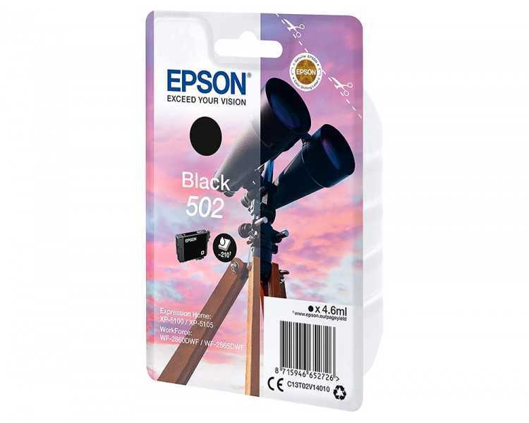 Ink-jet epson singlepack negro 502 ink