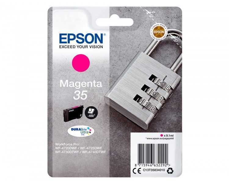 Ink-jet epson singlepack magenta 35 durabrite ultra ink