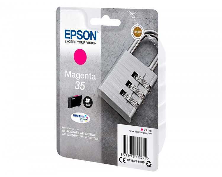 Ink-jet epson singlepack magenta 35 durabrite ultra ink