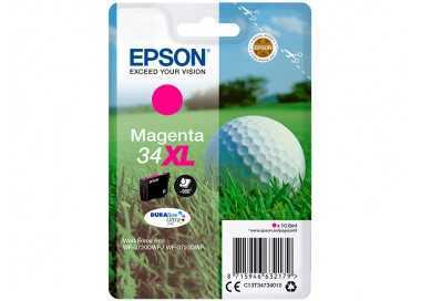 Ink-jet epson work force pro wf-3720dwf/3725dwf magenta 34xl durabrite ultra ink 950 paginas