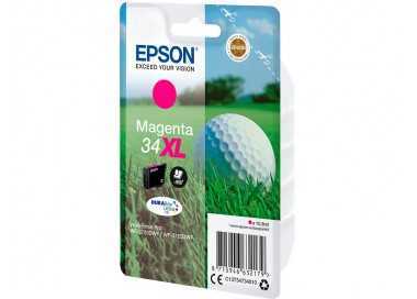 Ink-jet epson work force pro wf-3720dwf/3725dwf magenta 34xl durabrite ultra ink 950 paginas