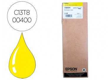 Ink-jet epson singlepack amarillo t800400 ultrachrome pro 700ml