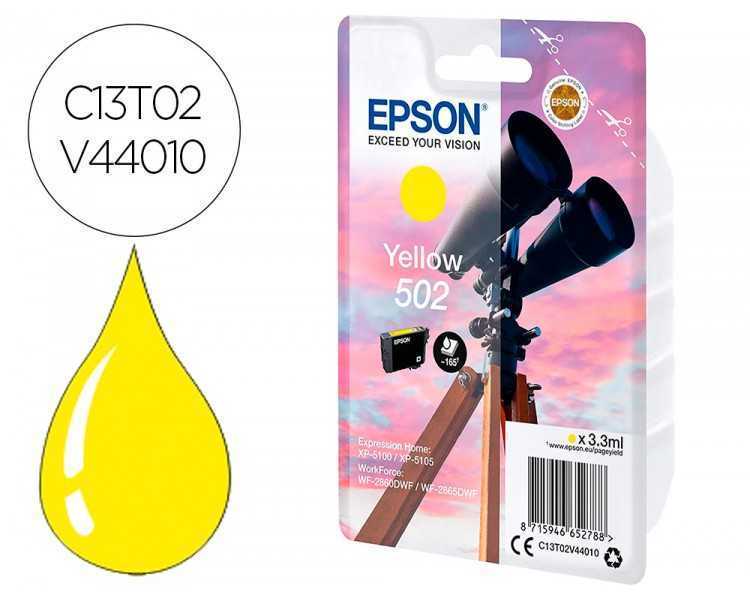 Ink-jet epson singlepack amarillo 502 ink