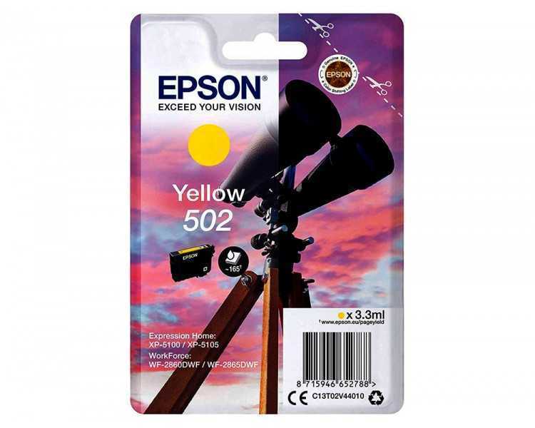 Ink-jet epson singlepack amarillo 502 ink