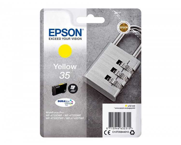 Ink-jet epson singlepack amarillo 35 durabrite ultra ink