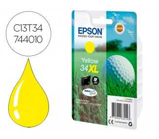 Ink-jet epson work force pro wf-3720dwf/3725dwf amarillo 34xl durabrite ultra ink 950 paginas