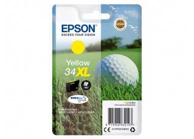 Ink-jet epson work force pro wf-3720dwf/3725dwf amarillo 34xl durabrite ultra ink 950 paginas