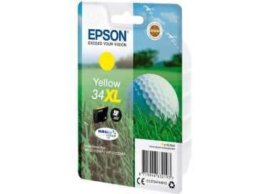 Ink-jet epson work force pro wf-3720dwf/3725dwf amarillo 34xl durabrite ultra ink 950 paginas
