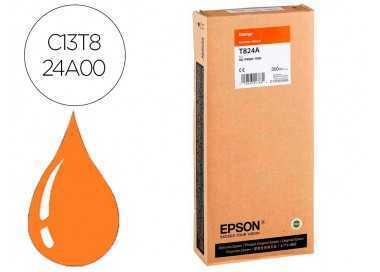 Ink-jet epson gf surecolor serie sc-p naranja ultrachrome hdx/hd 350ml
