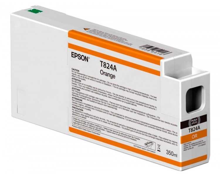 Ink-jet epson gf surecolor serie sc-p naranja ultrachrome hdx/hd 350ml