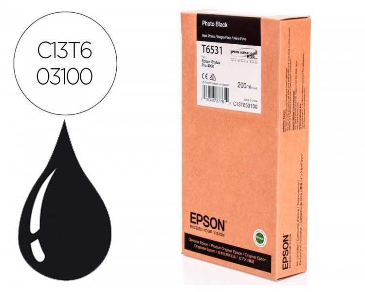 Ink-jet epson gf stylus pro-4900 negro foto 200 ml