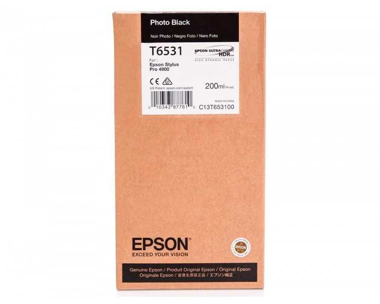 Ink-jet epson gf stylus pro-4900 negro foto 200 ml