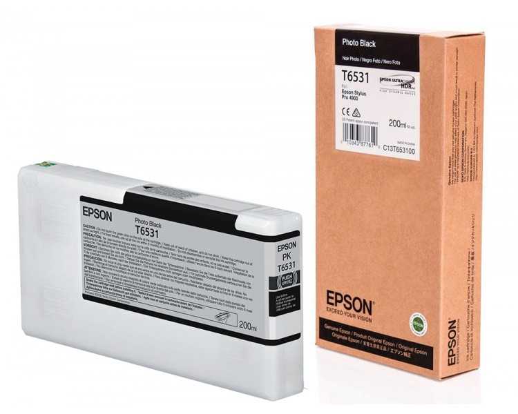 Ink-jet epson gf stylus pro-4900 negro foto 200 ml