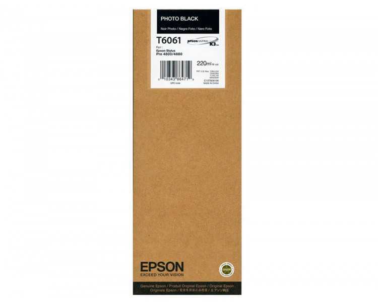 Ink-jet epson gf stylus pro 4880/4800 negro photo