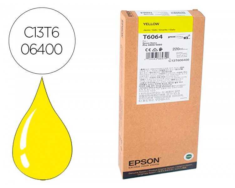 Ink-jet epson gf stylus pro 4880/4800 amarillo
