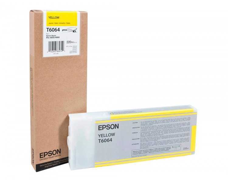 Ink-jet epson gf stylus pro 4880/4800 amarillo