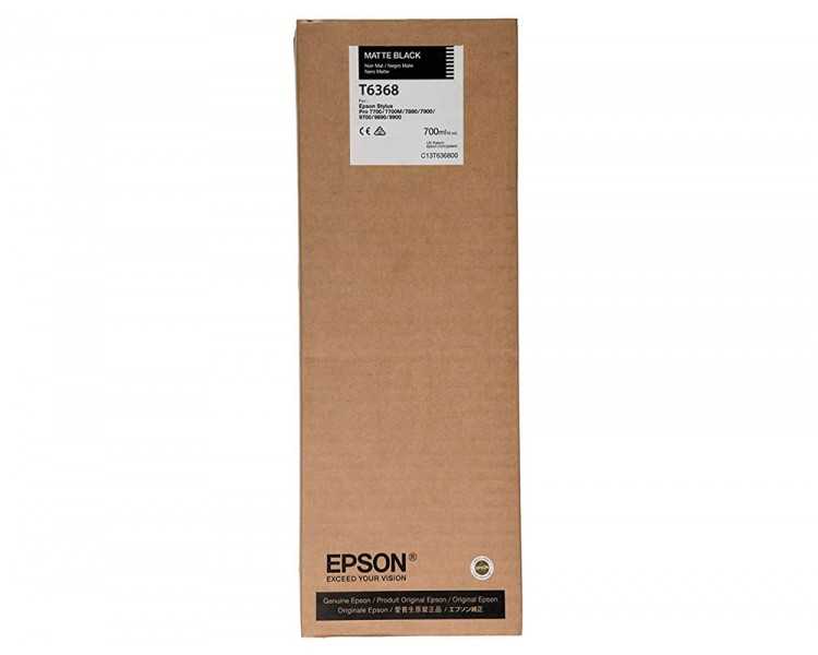 Ink-jet epson gf stylus photo 7900/9900 negro mate alta capacidad
