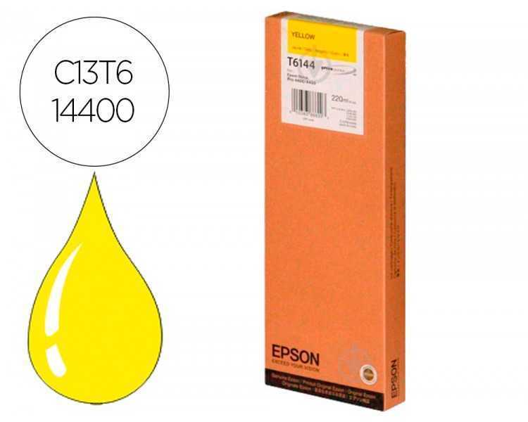 Ink-jet epson gf stylus photo 4450/4400 amarillo alta capacidad