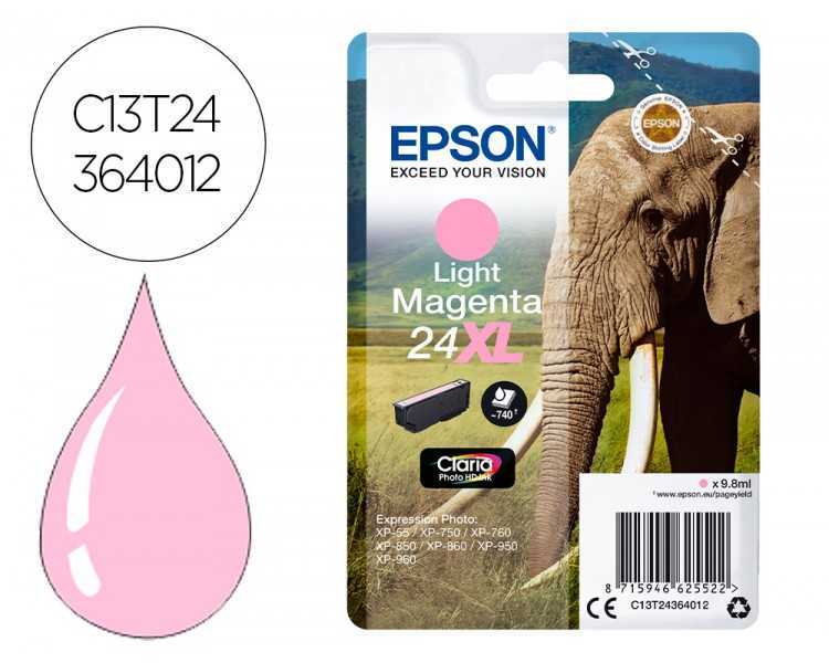 Ink-jet epson claria photo hd ink magenta claro 24xl expression photo xp-950