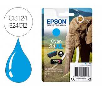 Ink-jet epson claria photo hd ink cian 24xl expression photo xp-760/950
