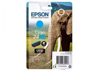 Ink-jet epson claria photo hd ink cian 24xl expression photo xp-760/950 Ink-jet epson claria photo hd ink cian 24xl expression photo xp-760/950