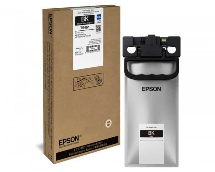 Ink-jet epson wf-c5x90 series ink xxl negro á 10000