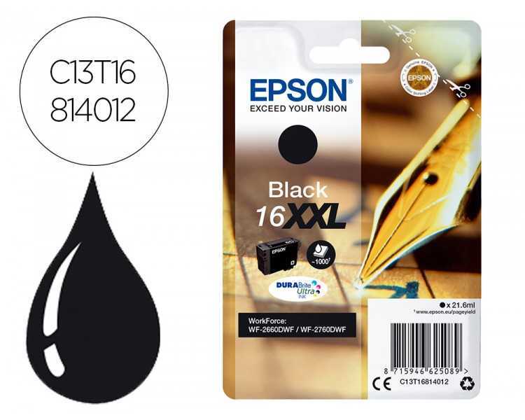 Ink-jet epson negro 16xxl workforce 2660dwf