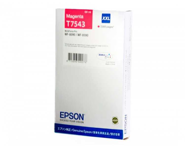 Ink-jet epson magenta xxl 7000p wf-8x90