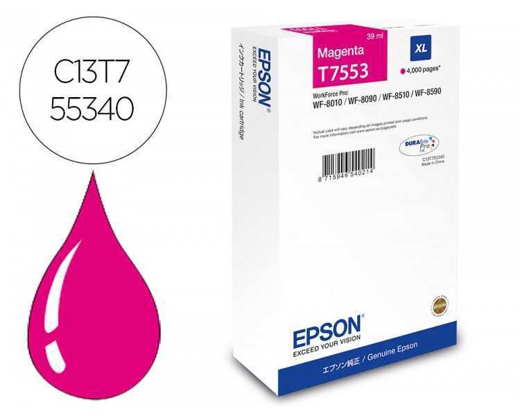 Ink-jet epson magenta xl 4000p wf-8xxx