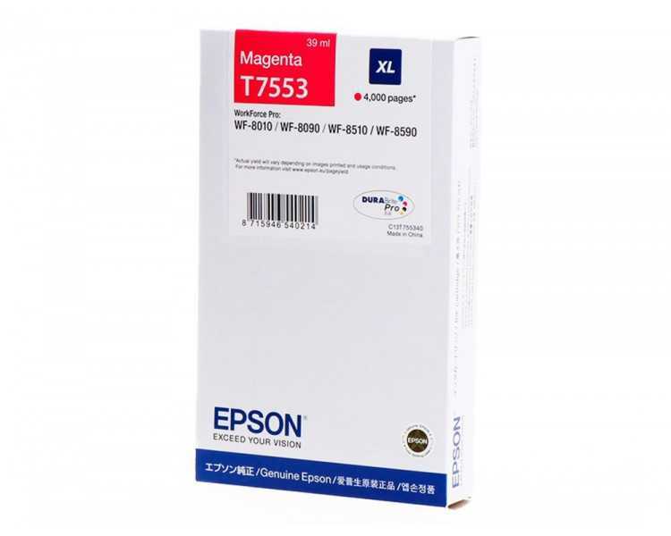 Ink-jet epson magenta xl 4000p wf-8xxx