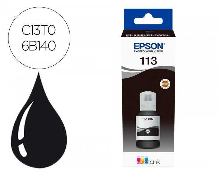 Ink-jet epson ecotank 113 series negro